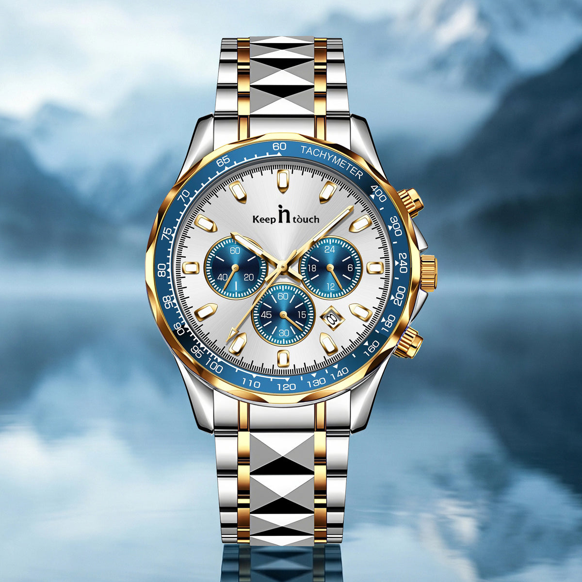 Keep n Touch Analog Watch - For Men KnT-1027 Tachymeter-Watch-Men