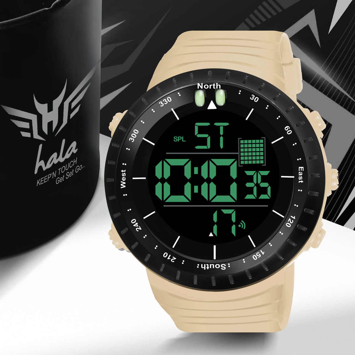 Multifunction Wrist Sport Ultra Radium Watch - 0321