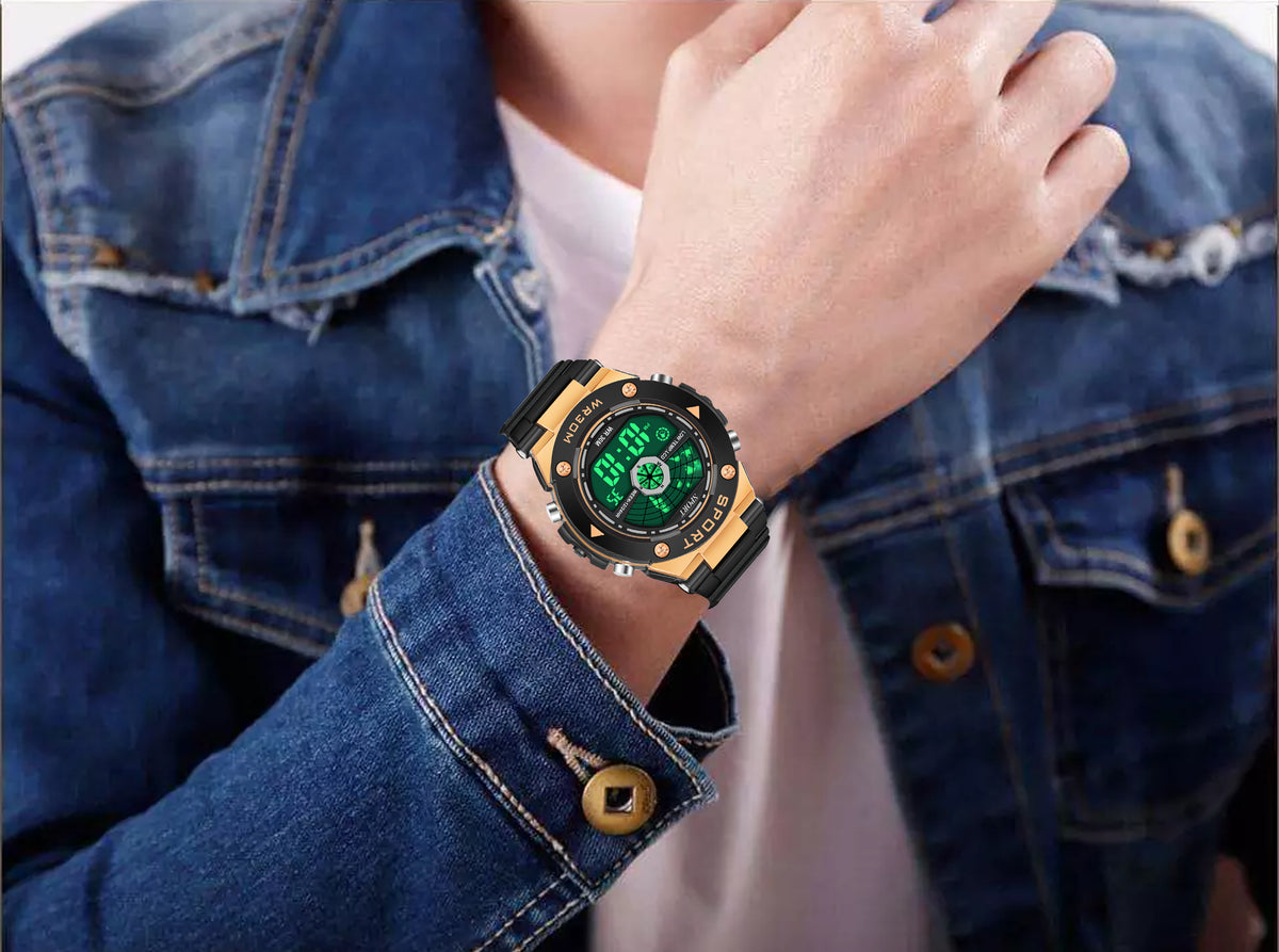 Smart Generation Multi-Functional Digital Watch - 1054
