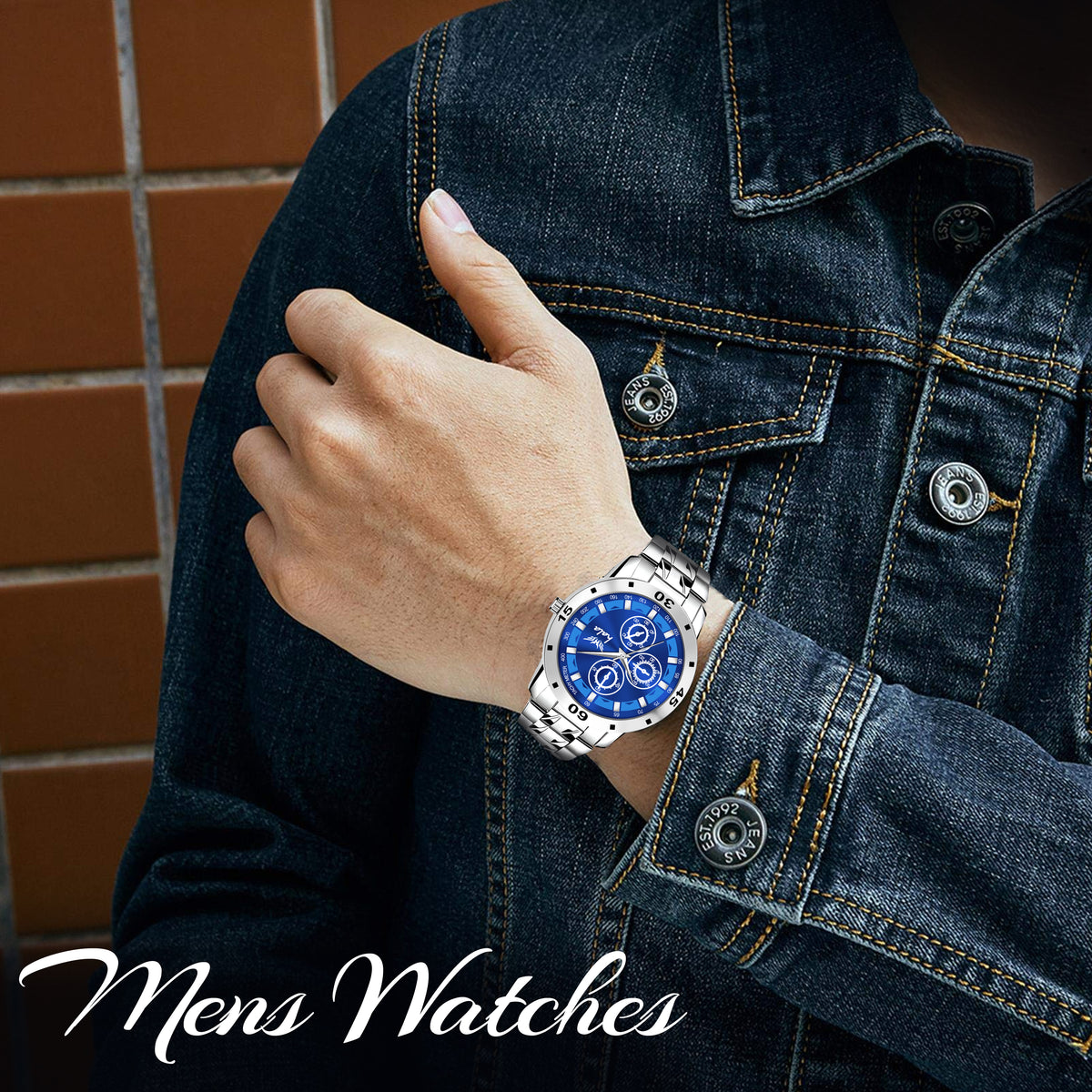 Trending Time Collection Chronograph For Men - 8189
