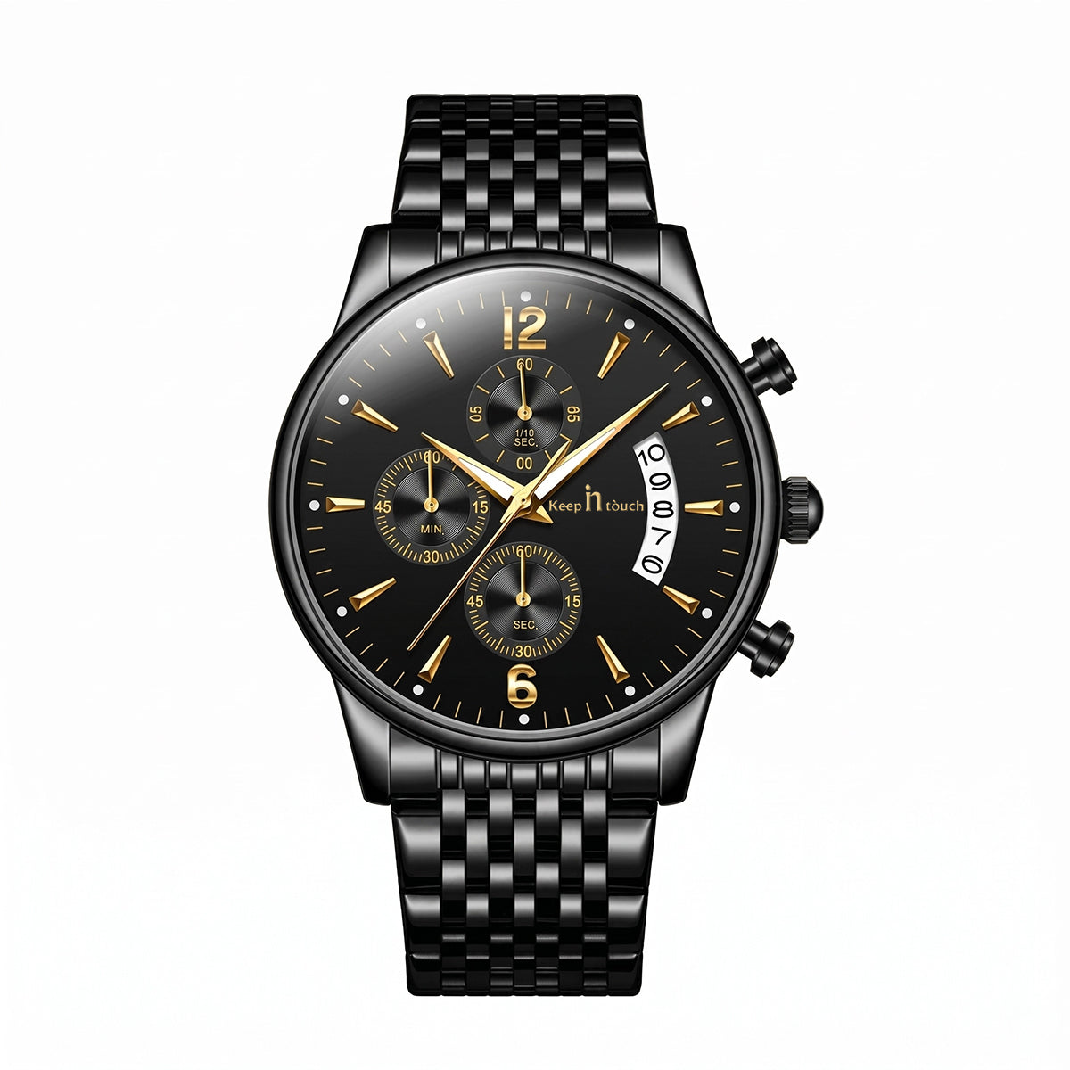 Keep n Touch Analog Watch - For Men KnT-1020-Steel-Chronograph