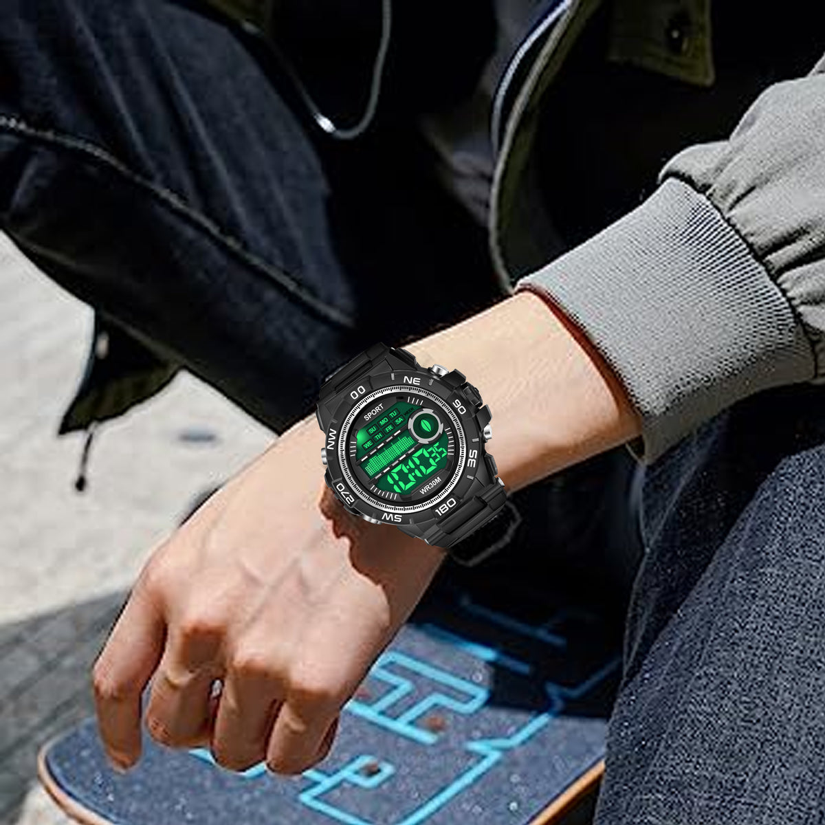 Youth Series Premium Sports Digital Watch - 1053