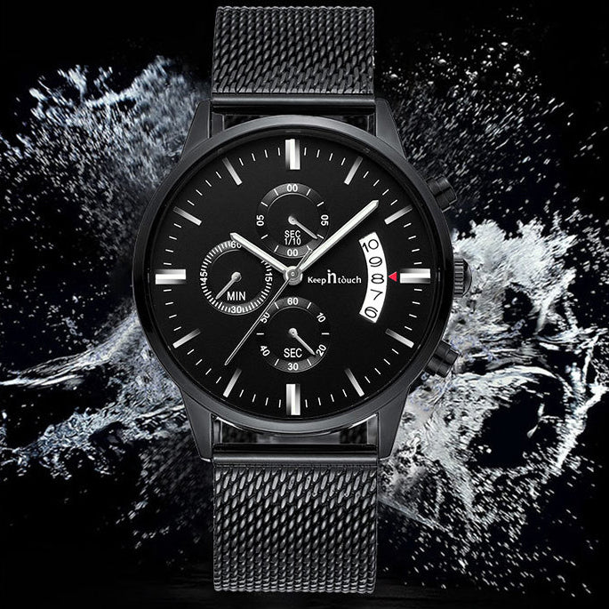 Keep n Touch Analog Watch - For Men KnT-1024 Mesh-Classic-Watch-Men