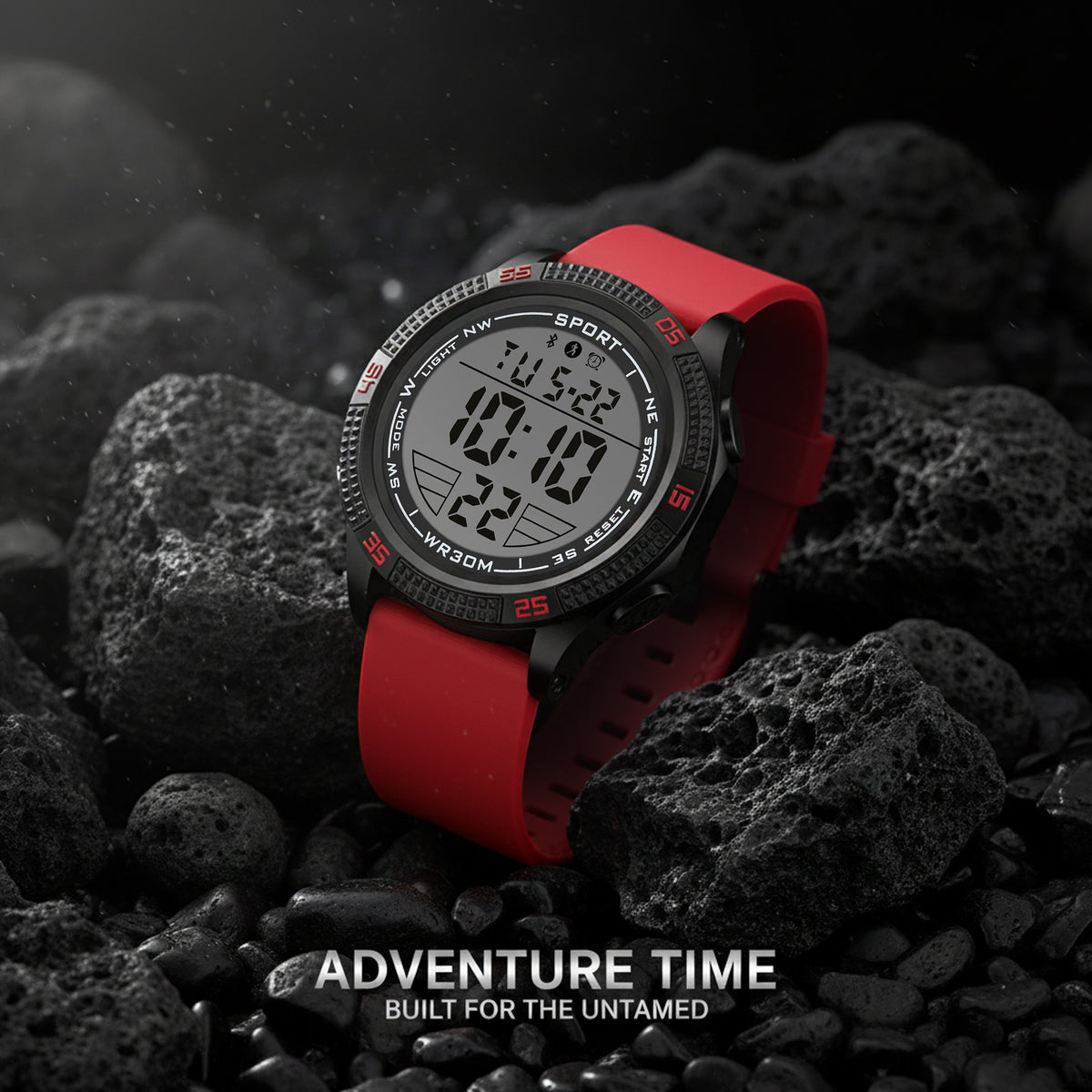 Aero Sports Night Run Outdoor Digital Watch - 1192