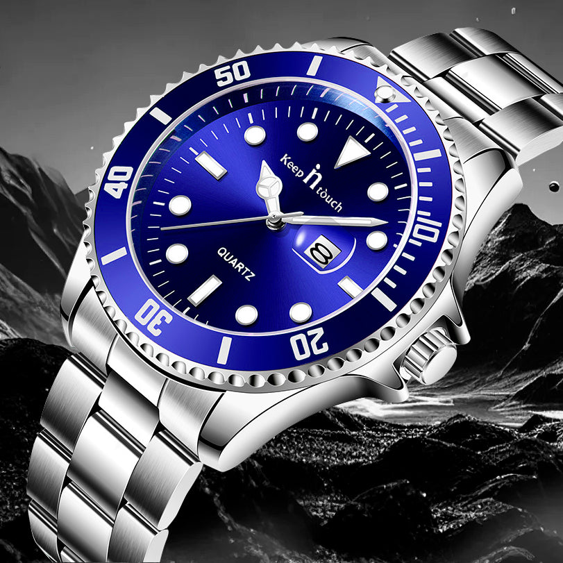 Keep n Touch Diver Series Analog - For Men KnT-6618 Stainless Steel Quartz Classic