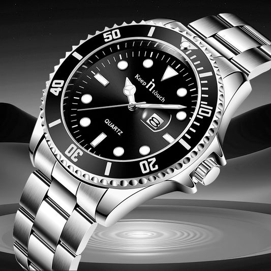Keep n Touch Diver Series Analog - For Men KnT-6618 Stainless Steel Quartz Classic
