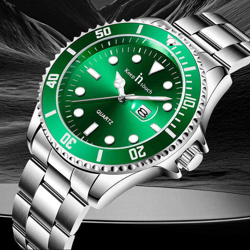 Keep n Touch Diver Series Analog - For Men KnT-6618 Stainless Steel Quartz Classic