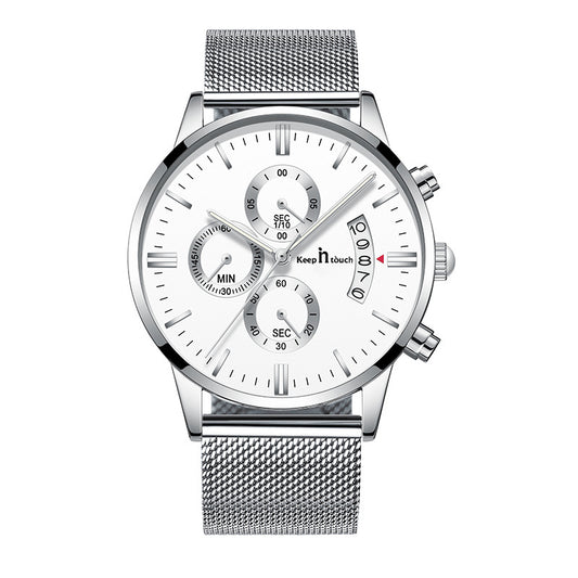 Keep n Touch Analog Watch - For Men KnT-1024 Mesh-Classic-Watch-Men