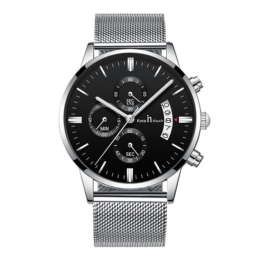 Keep n Touch Analog Watch - For Men KnT-1024 Mesh-Classic-Watch-Men