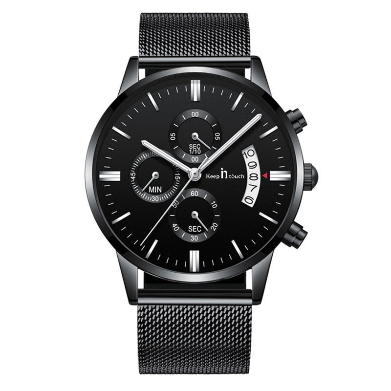 Keep n Touch Analog Watch - For Men KnT-1024 Mesh-Classic-Watch-Men