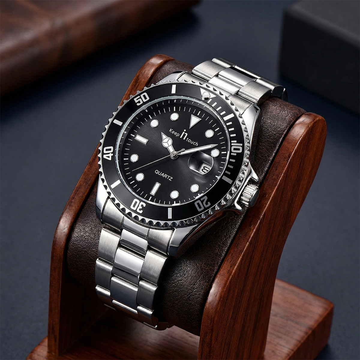 Keep n Touch Diver Series Analog - For Men KnT-6618 Stainless Steel Quartz Classic
