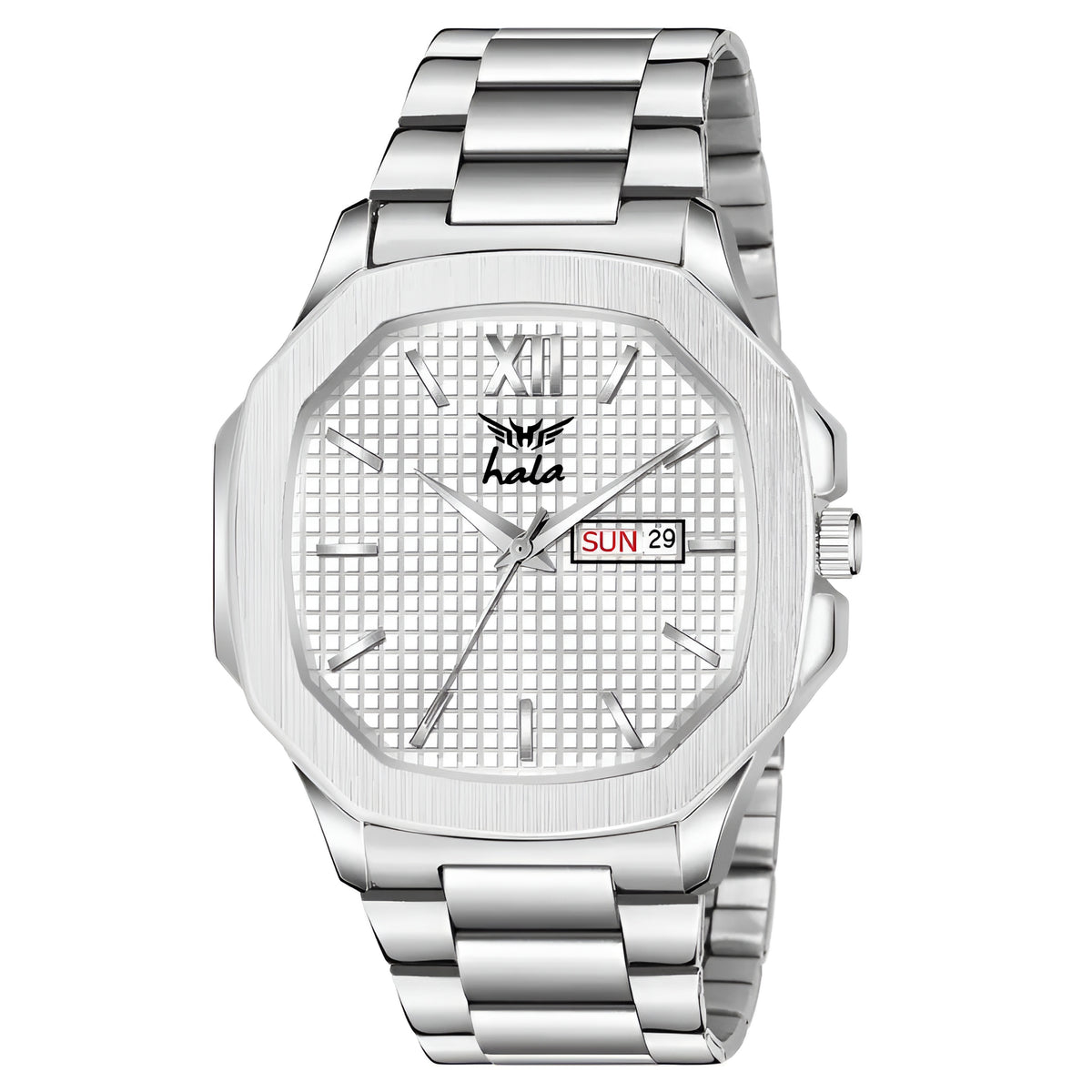 Classic Limited Day & Date Functioning Square Watch - 3239