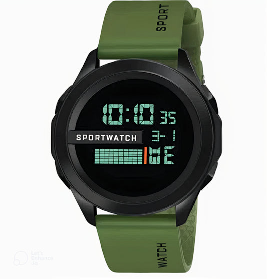 Multifunction Stylish Wrist Digital Watch For Men - 1140