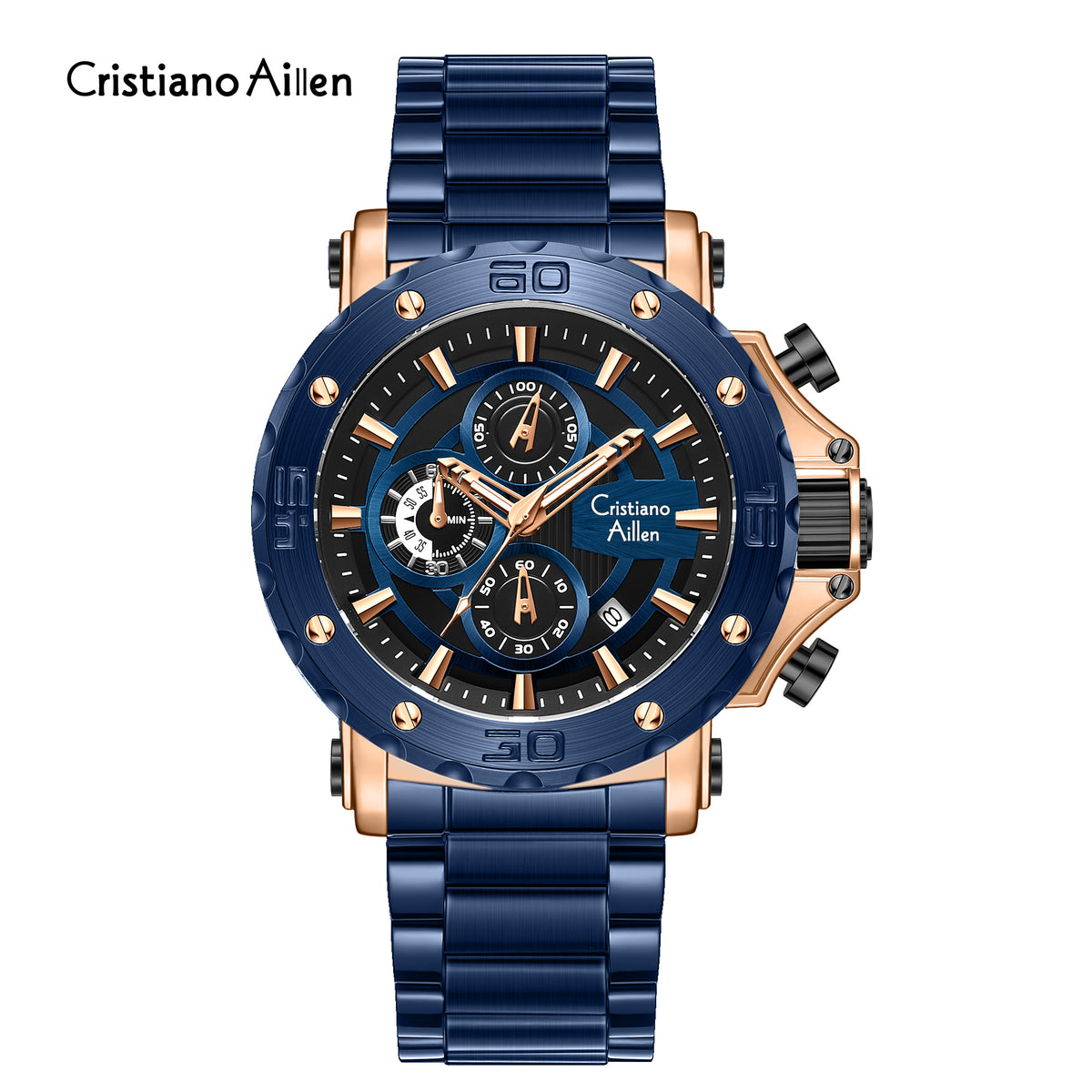 Waterproof Oversized Luxury Watch For Men - 9841