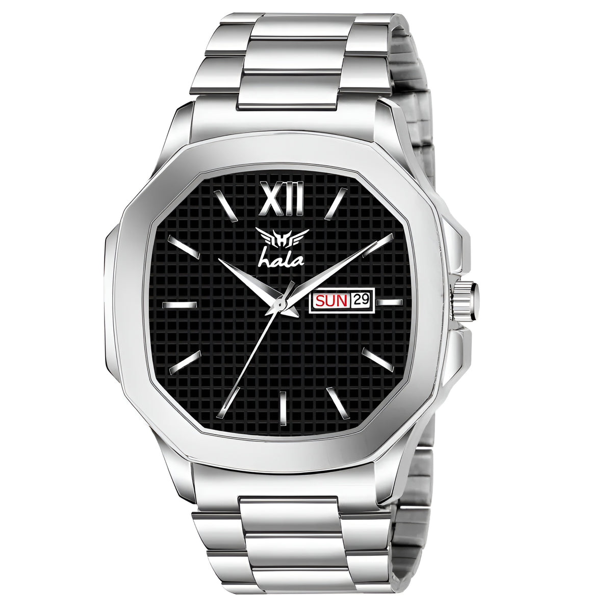 Classic Limited Day & Date Functioning Square Watch - 3239