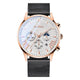 Black Rose Gold Silver