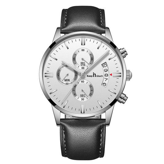 Keep n Touch Analog Watch - For Men KnT-1023 Leather-Chronograph-Watch