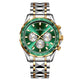 Silver Gold Green