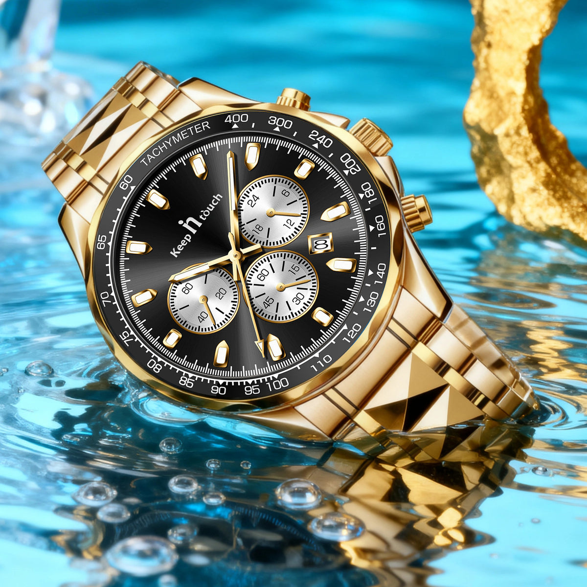 Keep n Touch Analog Watch - For Men KnT-1027 Tachymeter-Watch-Men