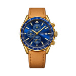 CA-1028 Leather Chronograph Watch