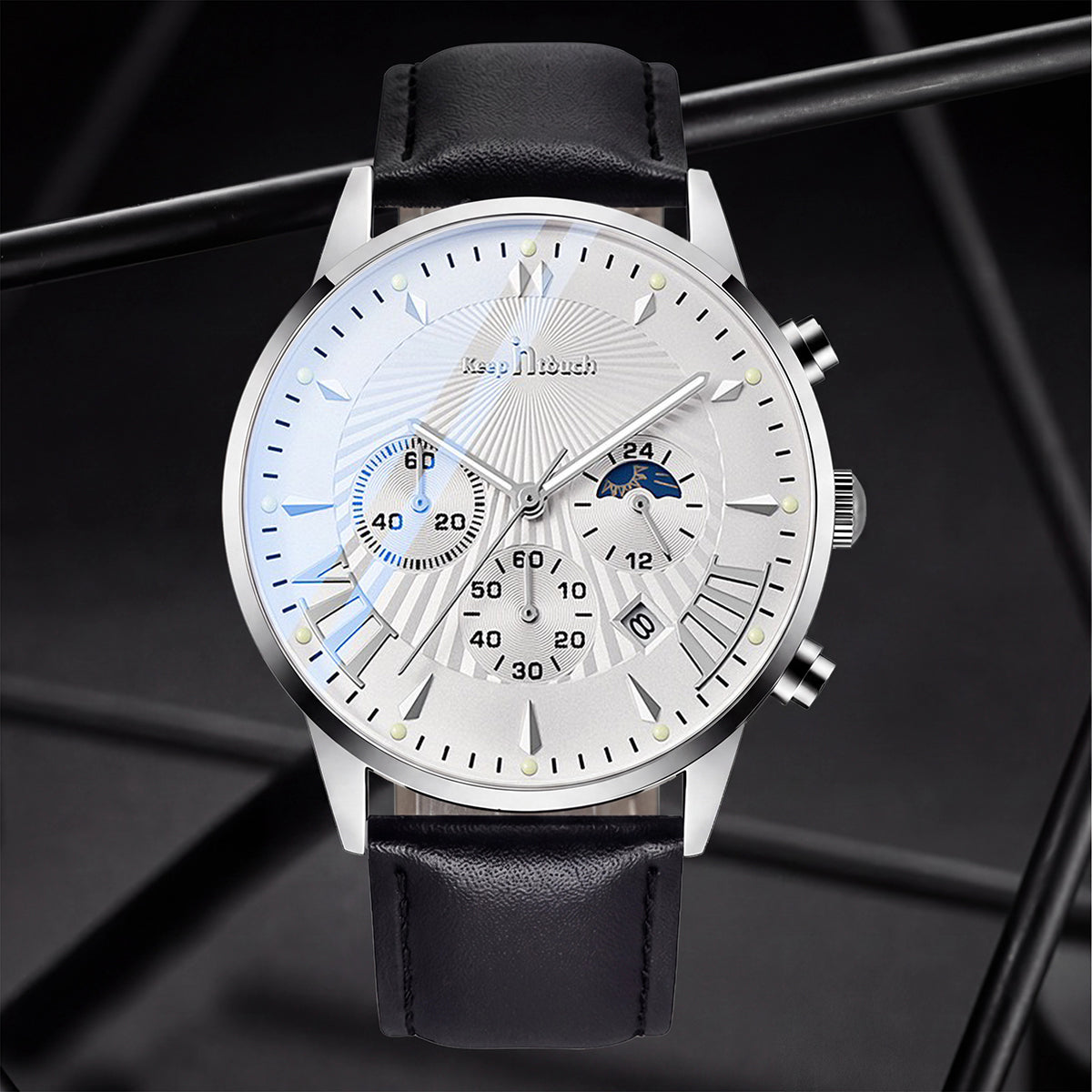 Keep n Touch Analog Watch - For Men KnT-1022 Luxury Chronograph Leather Watch