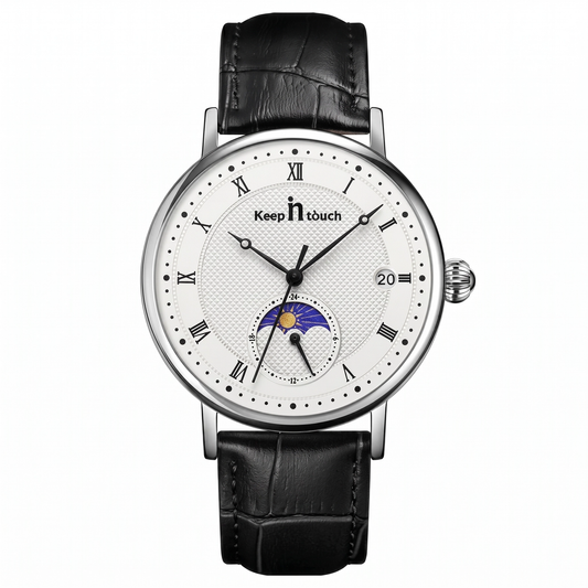 KnT-6620 Black Chronograph Watch