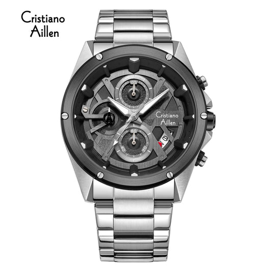 Luxury Chrono Waterproof Business Watch - 8895
