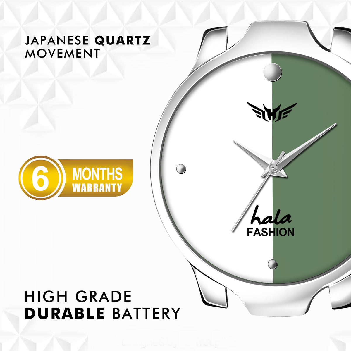 Stylish Minimalist Premium Genuine Leather Watch -1048