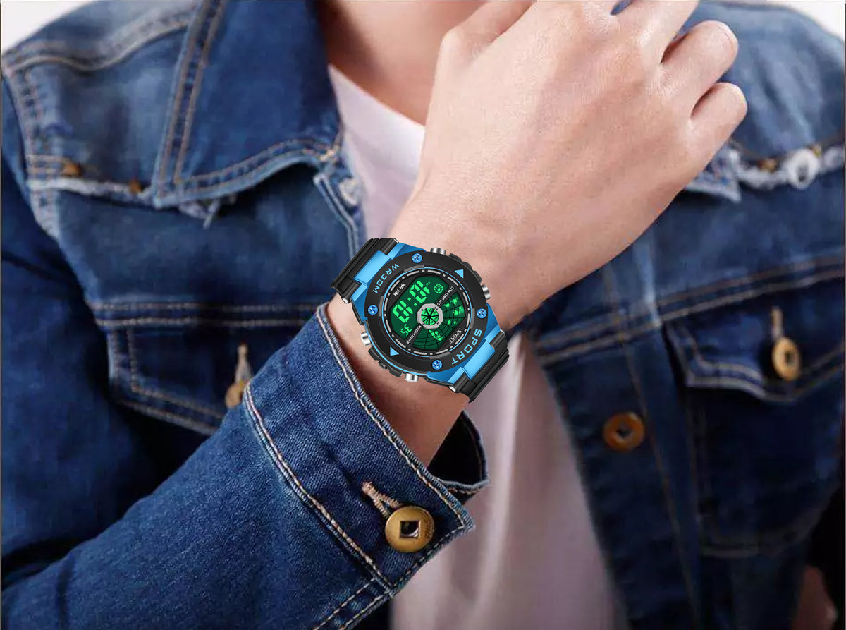 Smart Generation Multi-Functional Digital Watch - 1054