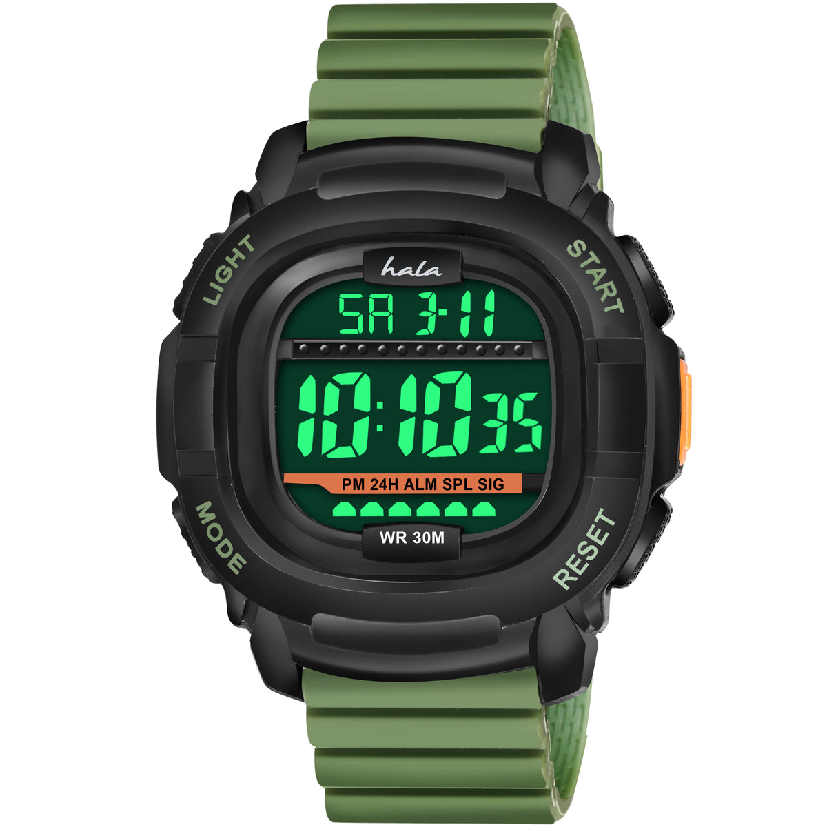 Lightweight Sports Wrist Watch For Men - 1050