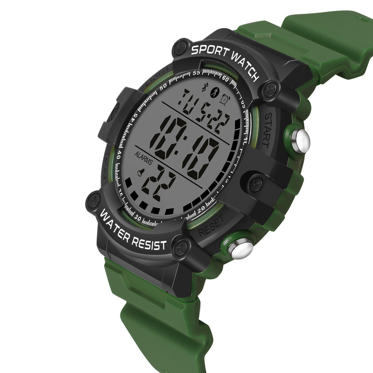 Tactical Heavy-Duty Sports Digital Watch for Men - 1195