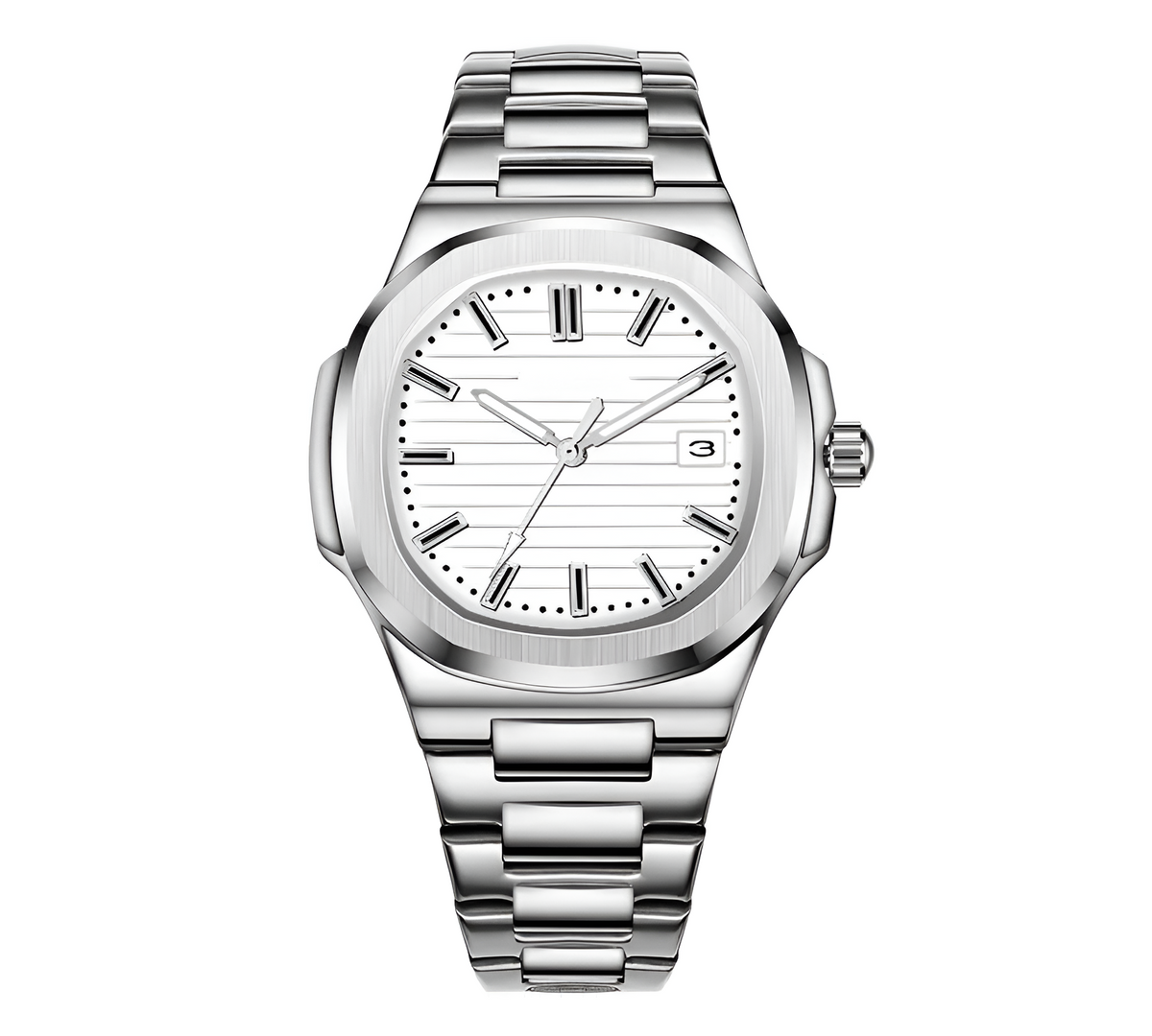 Oversized Straps Analog Watch Men - 3240