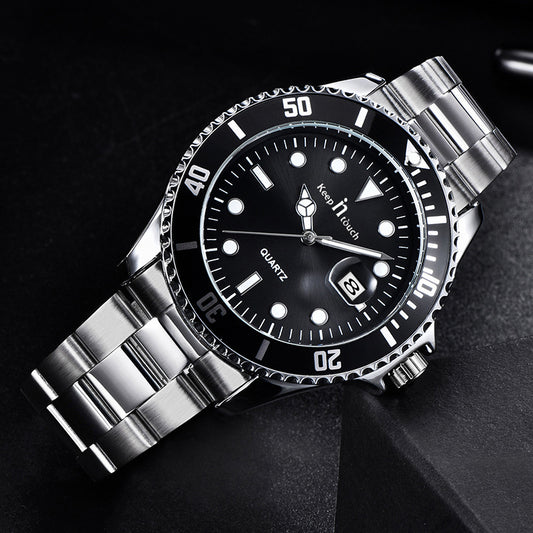 Keep n Touch Diver Series Analog - For Men KnT-6618 Stainless Steel Quartz Classic