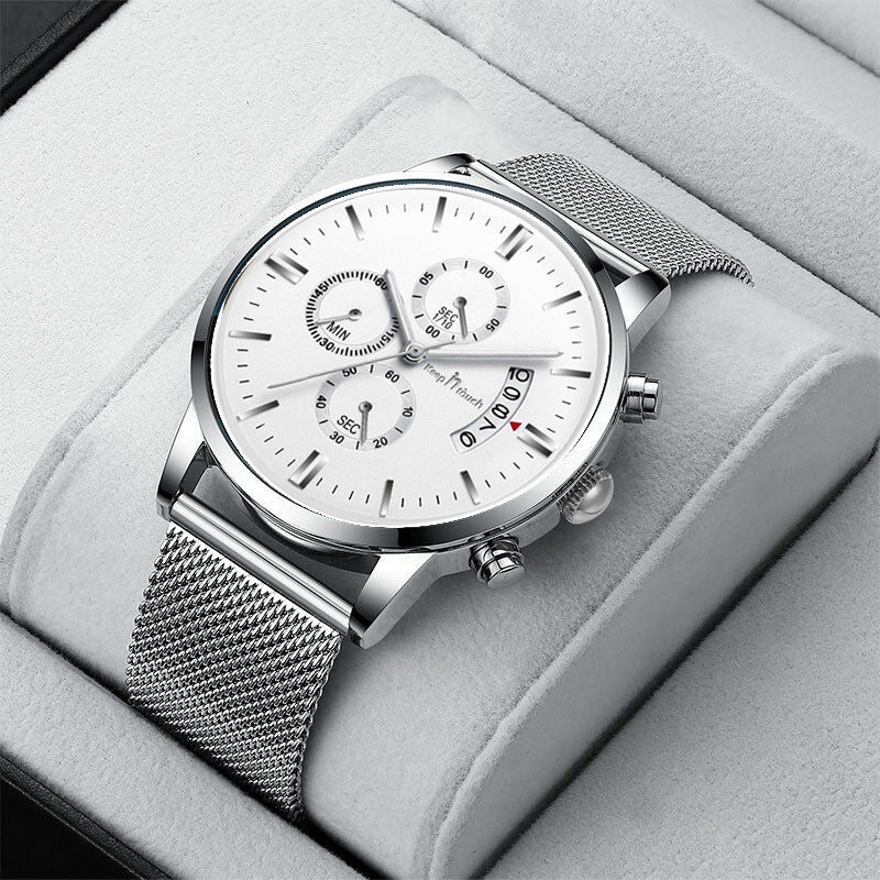 Keep n Touch Analog Watch - For Men KnT-1024 Mesh-Classic-Watch-Men