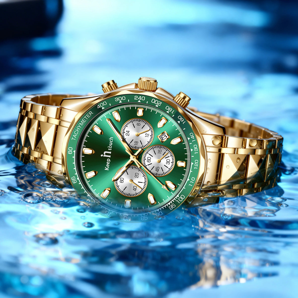 Keep n Touch Analog Watch - For Men KnT-1027 Tachymeter-Watch-Men