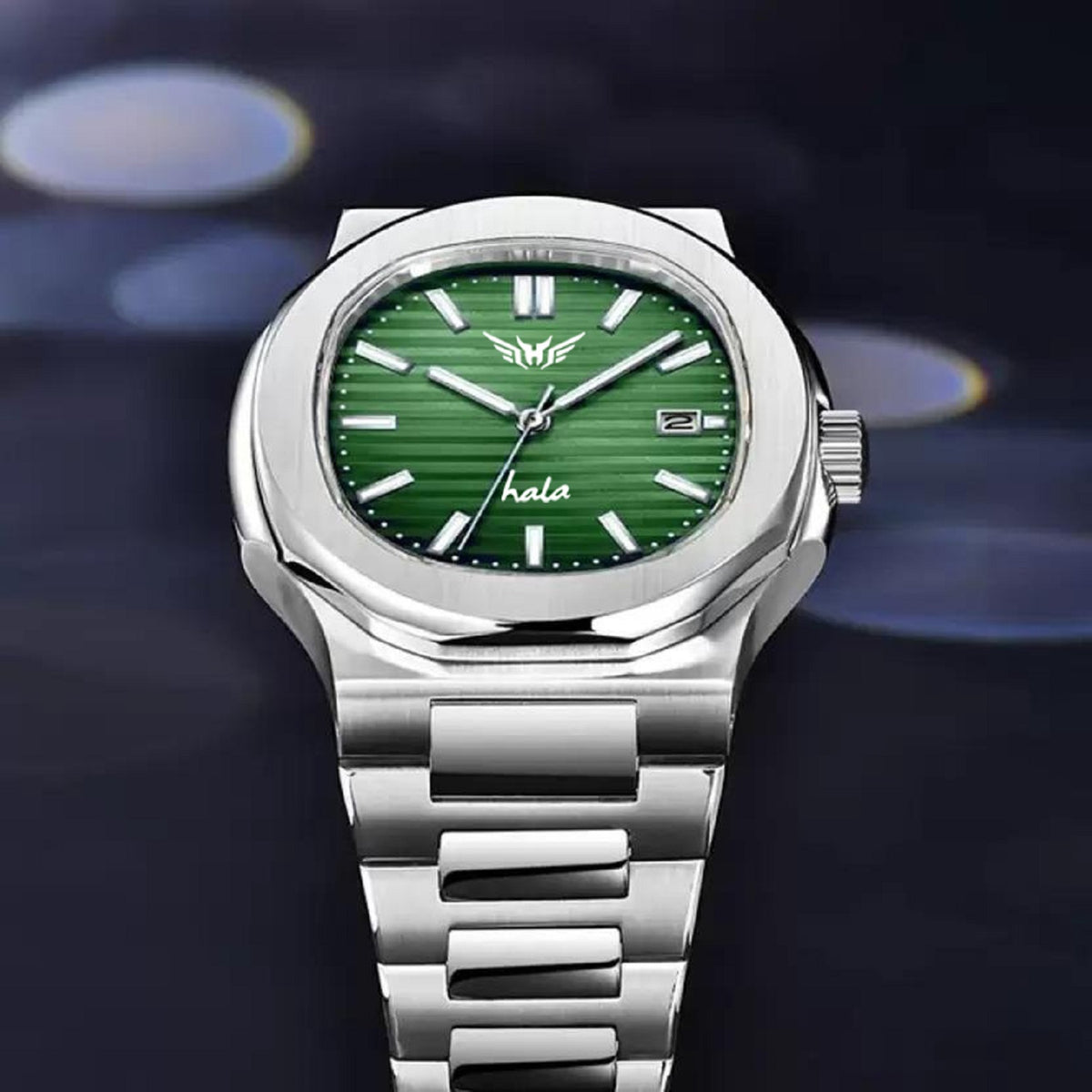 Oversized Straps Analog Watch Men - 3240