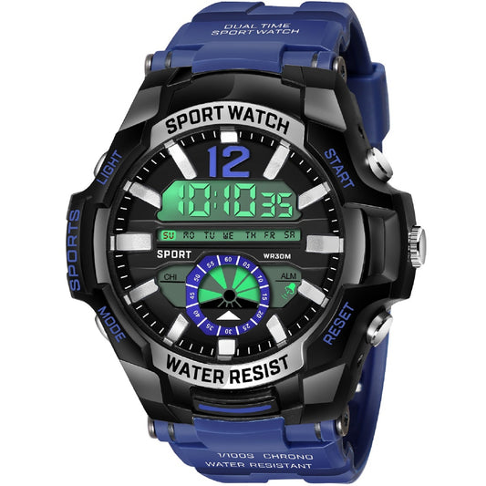 Multifunction Alarm Wrist Sports Digital Watch - 1030