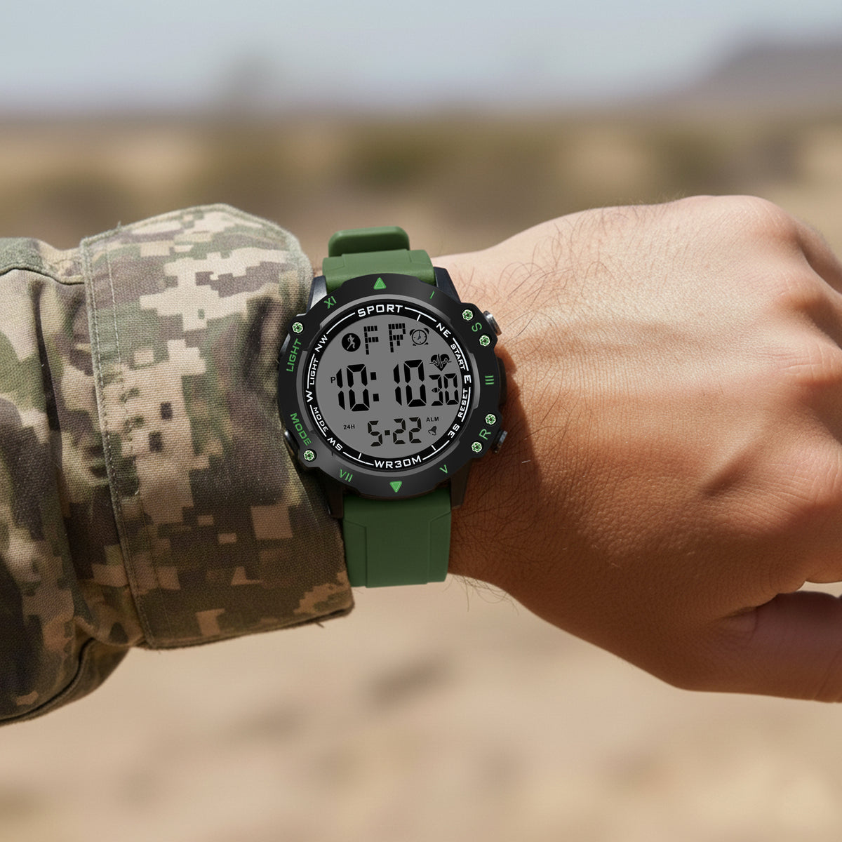 STEALTH X Sync Point Outdoor Fitness Rotating Watch - 1196
