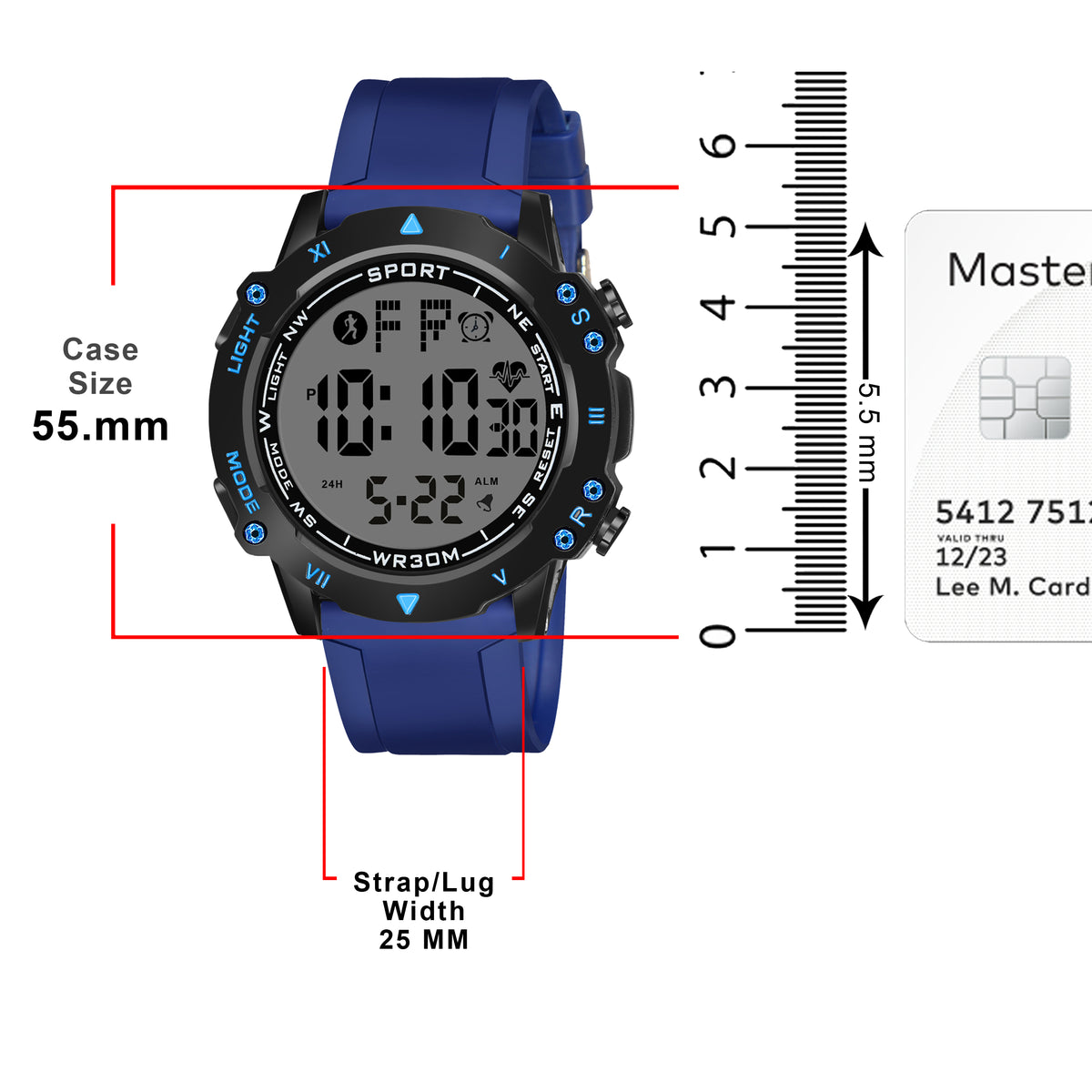STEALTH X Sync Point Outdoor Fitness Rotating Watch - 1196