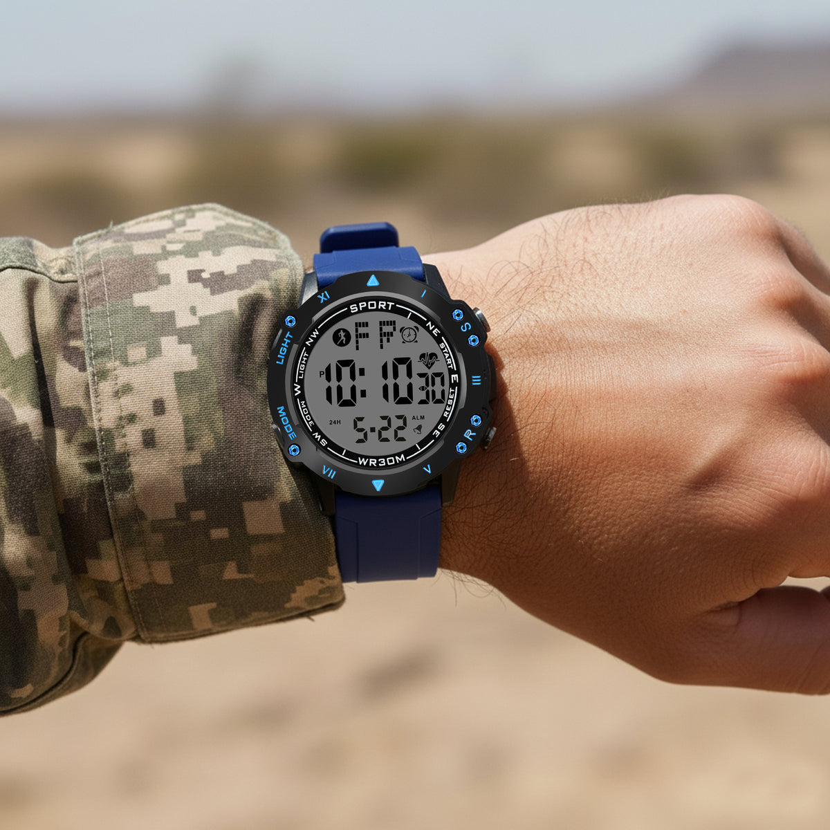 STEALTH X Sync Point Outdoor Fitness Rotating Watch - 1196