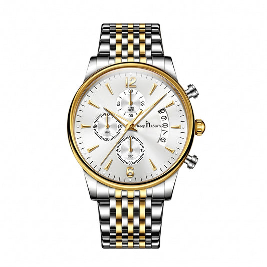 Keep n Touch Analog Watch - For Men KnT-1020-Steel-Chronograph