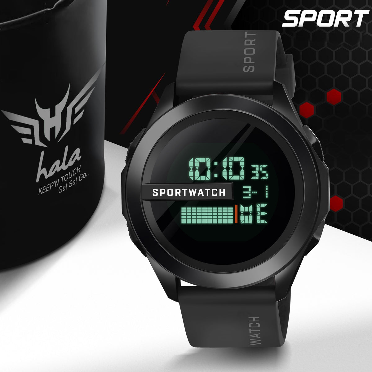 Multifunction Stylish Wrist Digital Watch For Men - 1140
