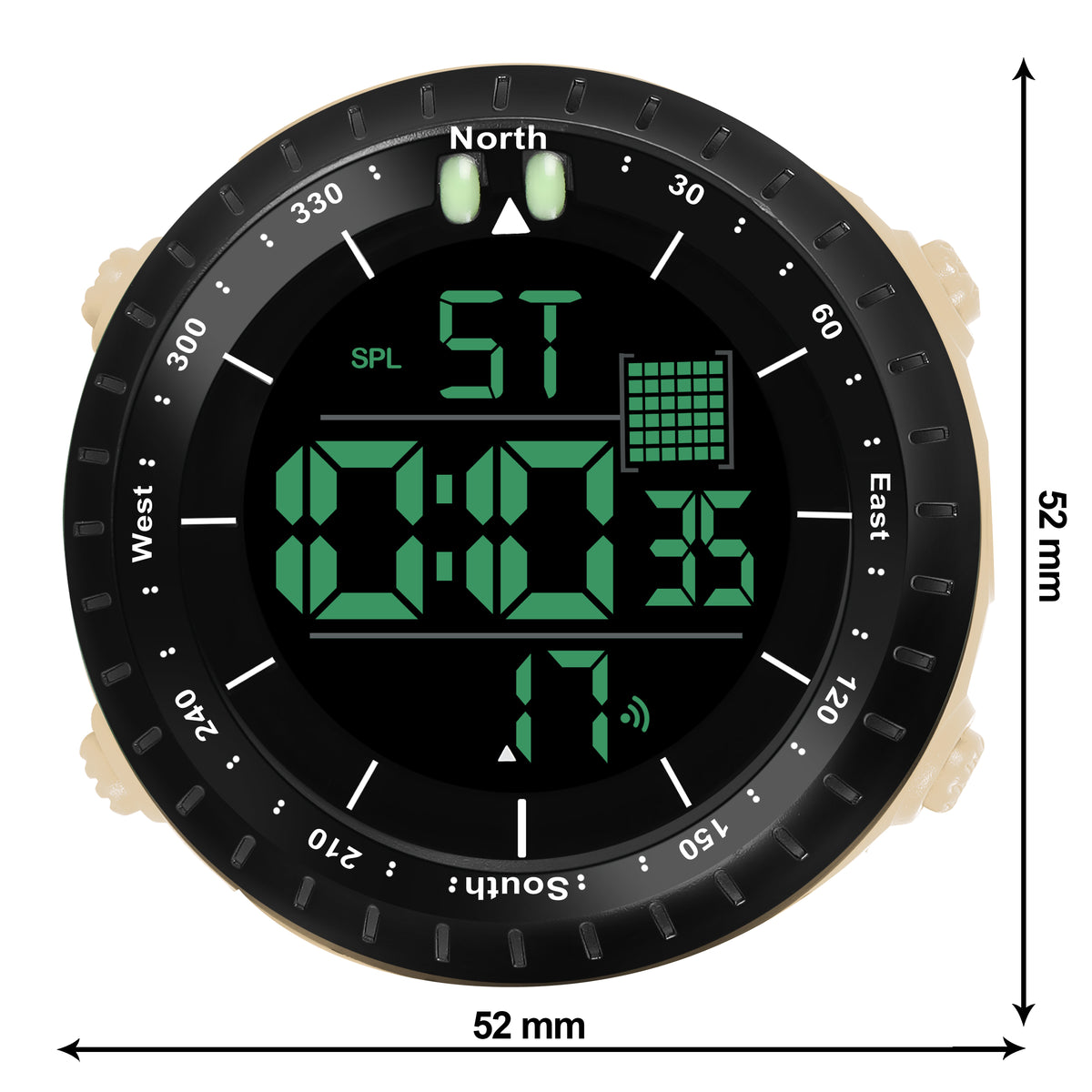 Multifunction Wrist Sport Ultra Radium Watch - 0321