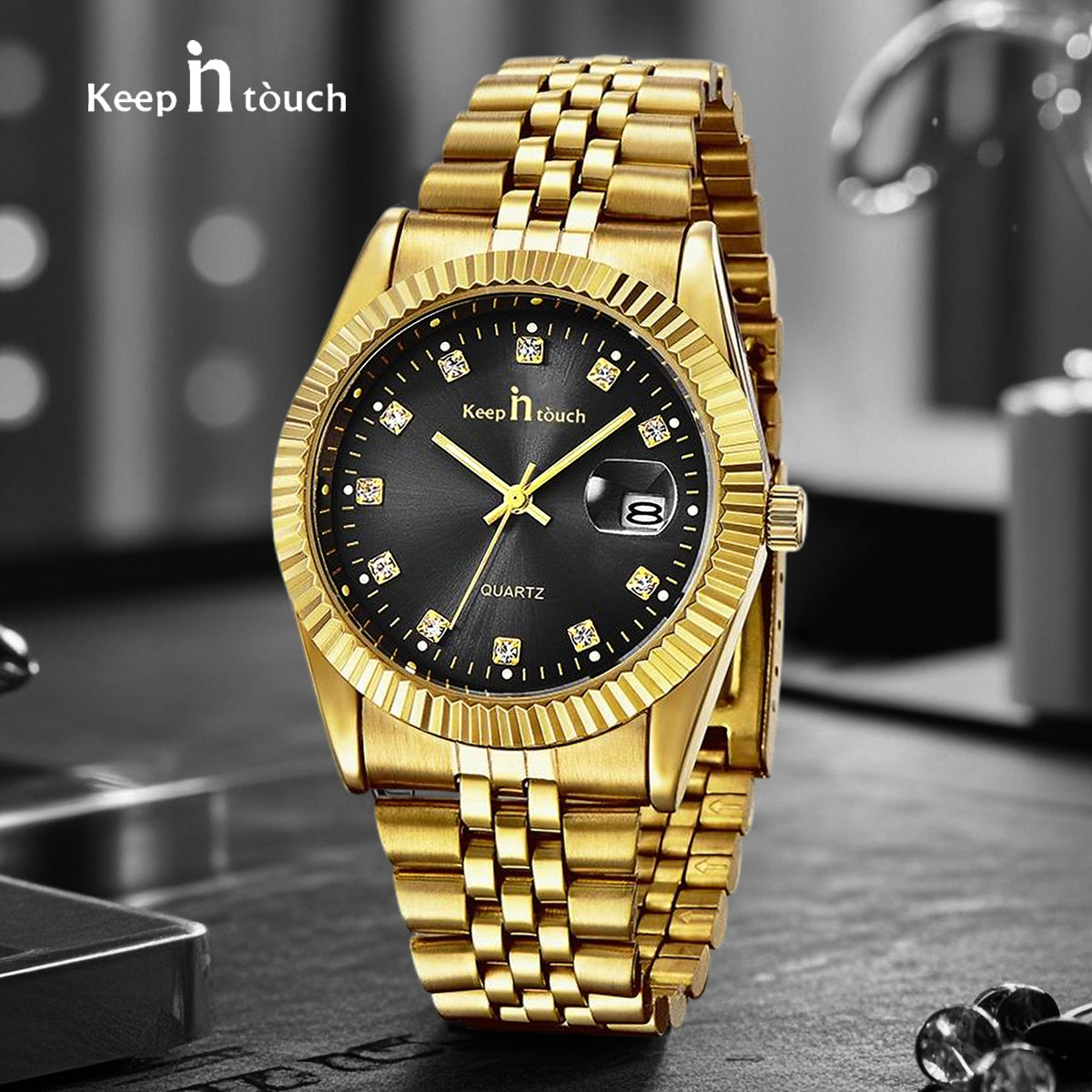 Keep n Touch Royal Prestige Series Analog - For Men KnT-6619 Luxury-Quartz Watch