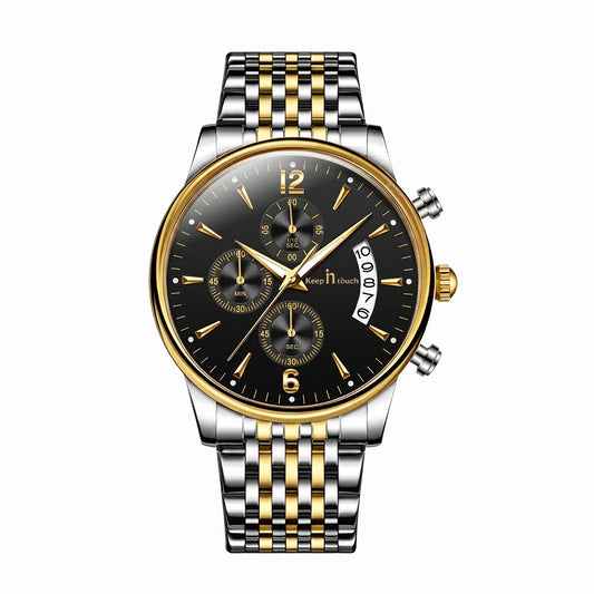 Keep n Touch Analog Watch - For Men KnT-1020-Steel-Chronograph