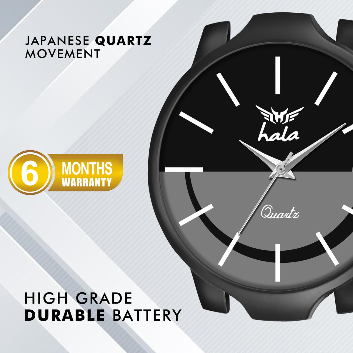 Stylish Premium Genuine Leather Analog Watch - 1047
