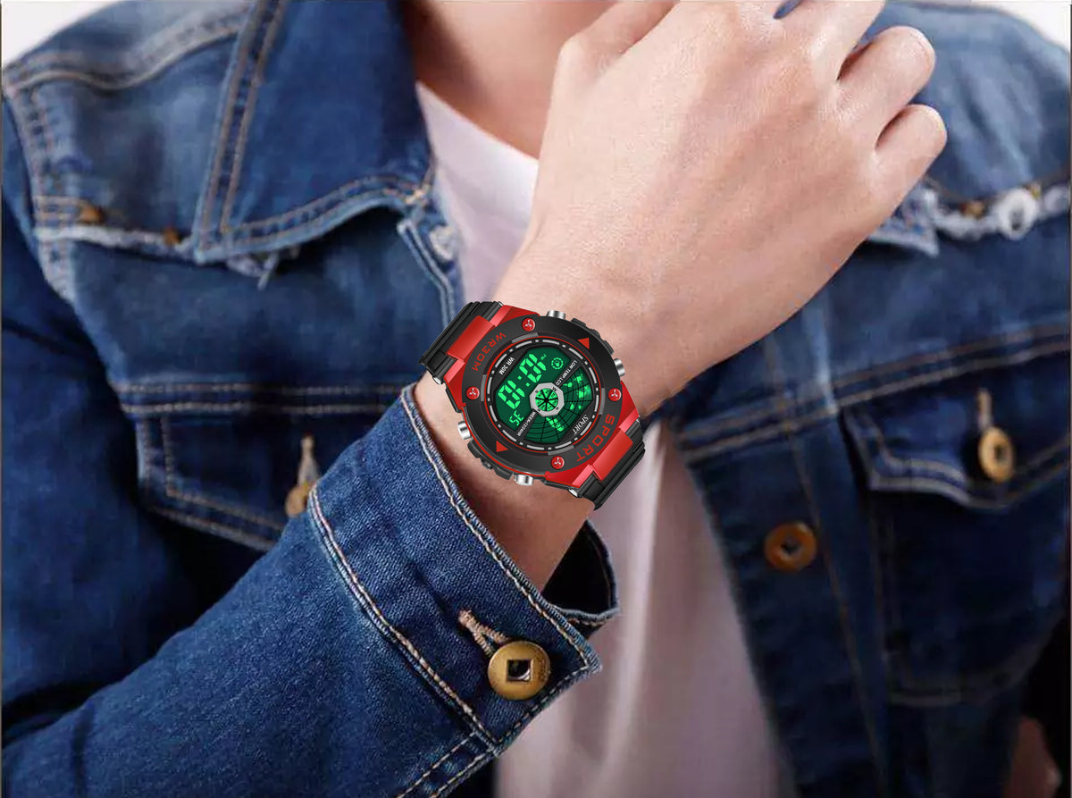Smart Generation Multi-Functional Digital Watch - 1054