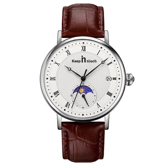 KnT-6620 Black Chronograph Watch