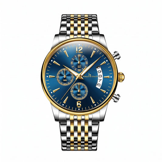 Keep n Touch Analog Watch - For Men KnT-1020-Steel-Chronograph