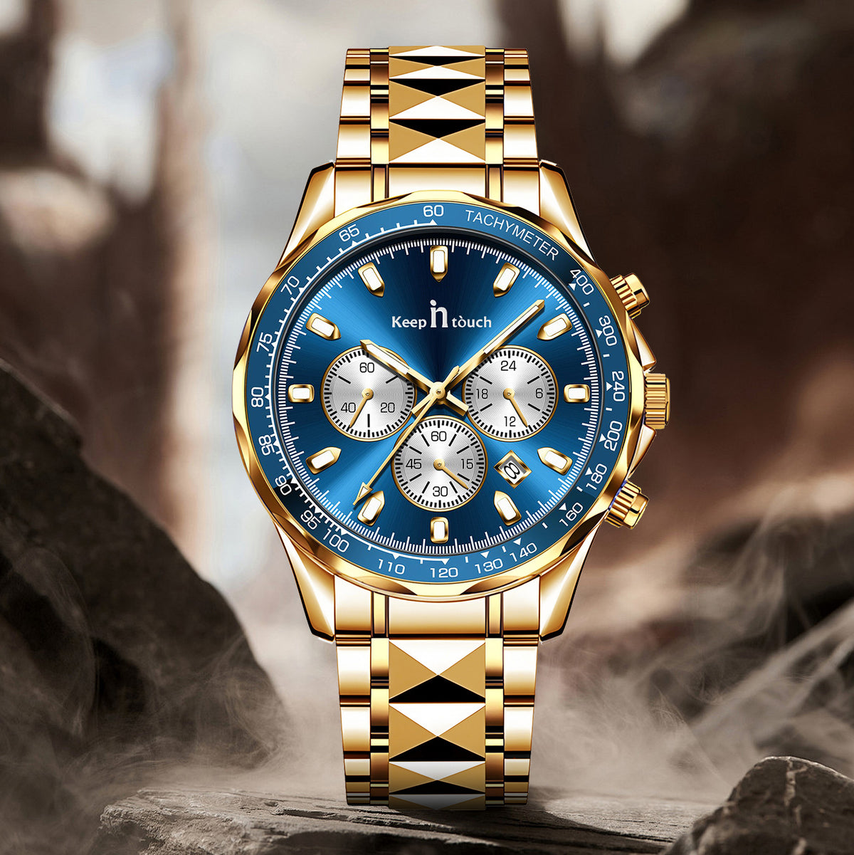 Keep n Touch Analog Watch - For Men KnT-1027 Tachymeter-Watch-Men